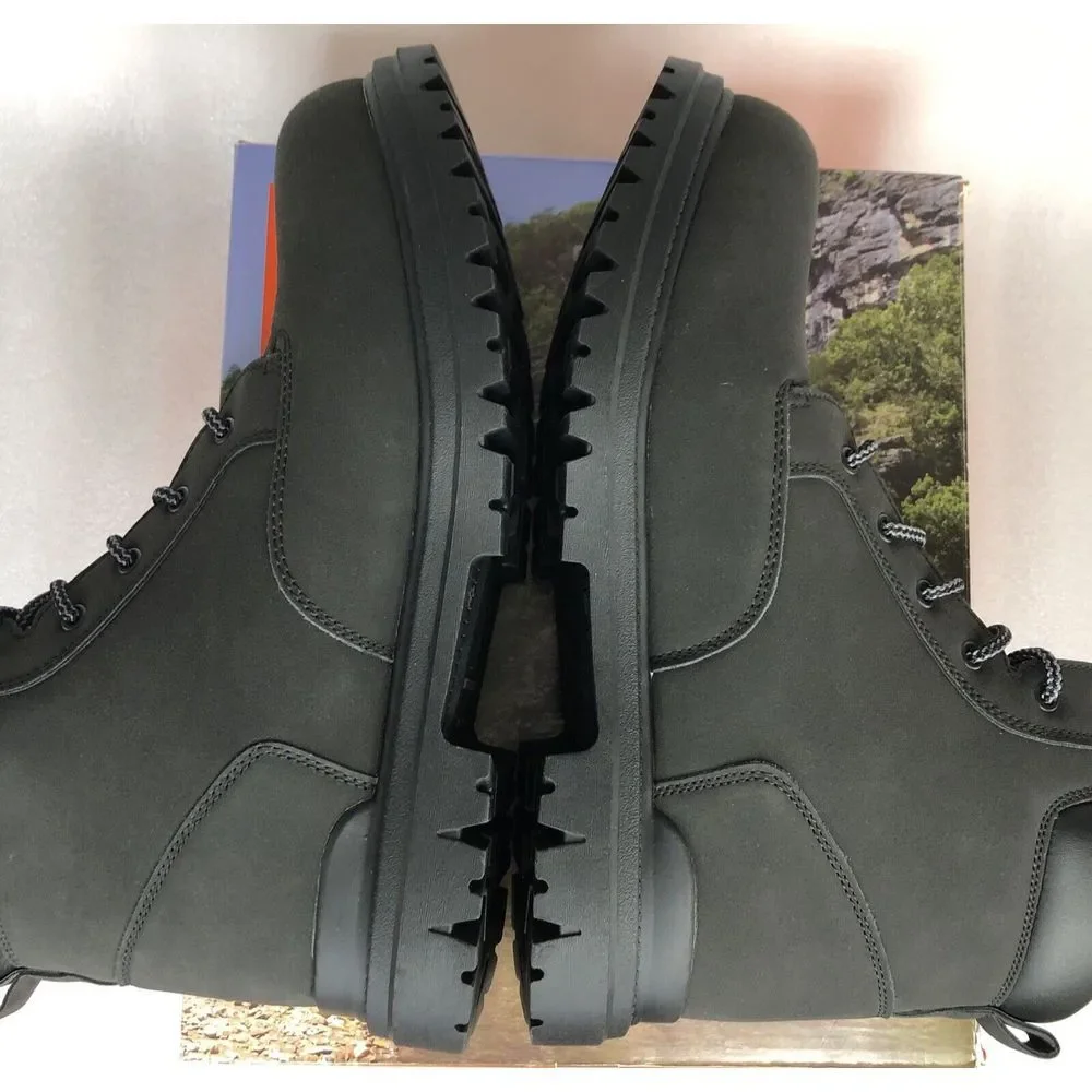 Ozark Trail Men's M OT Troy II Black Work Hiking Boots Size 13 New In The Box‎